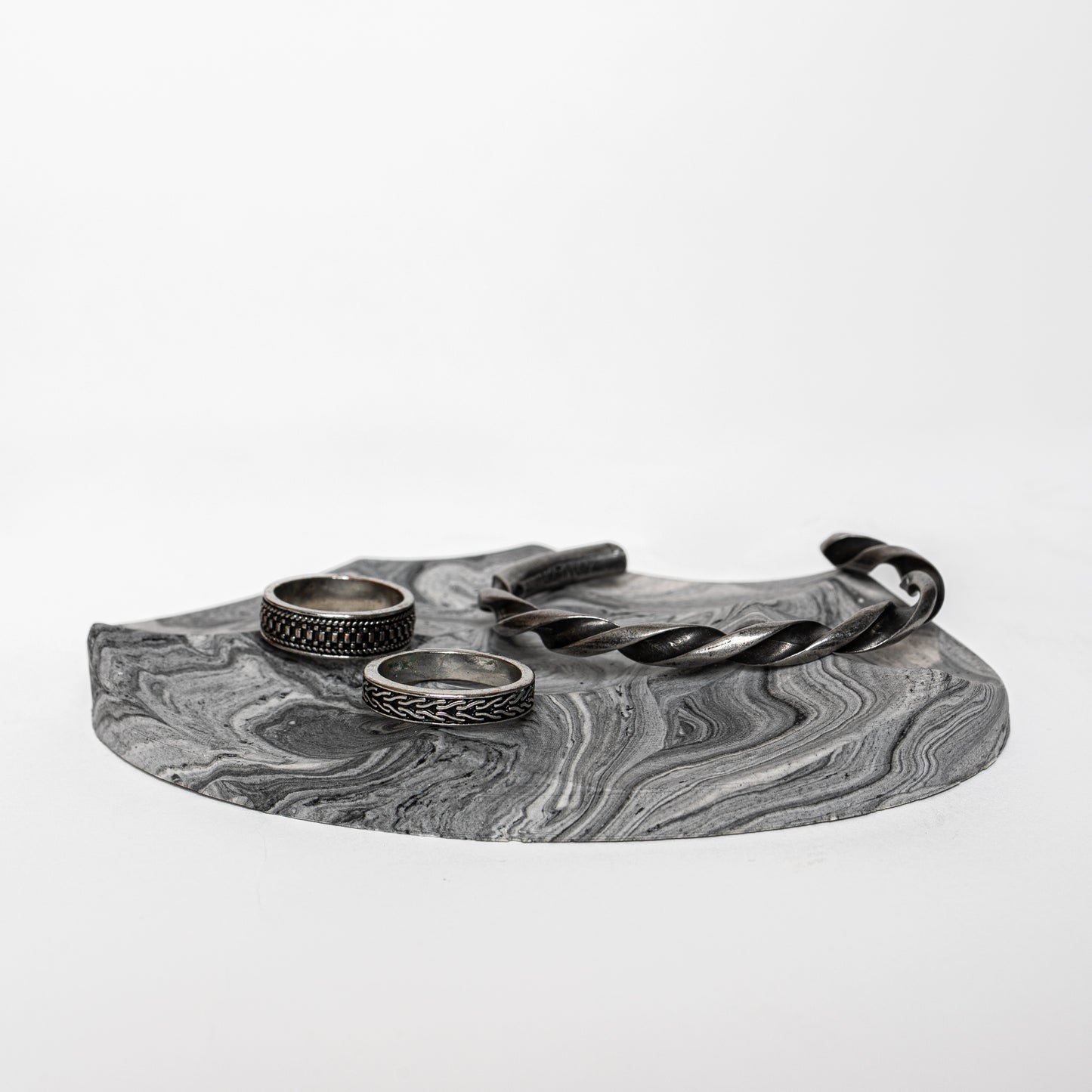 Grey Jewelry Tray